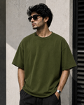 Unisex Oversized Tee Olive