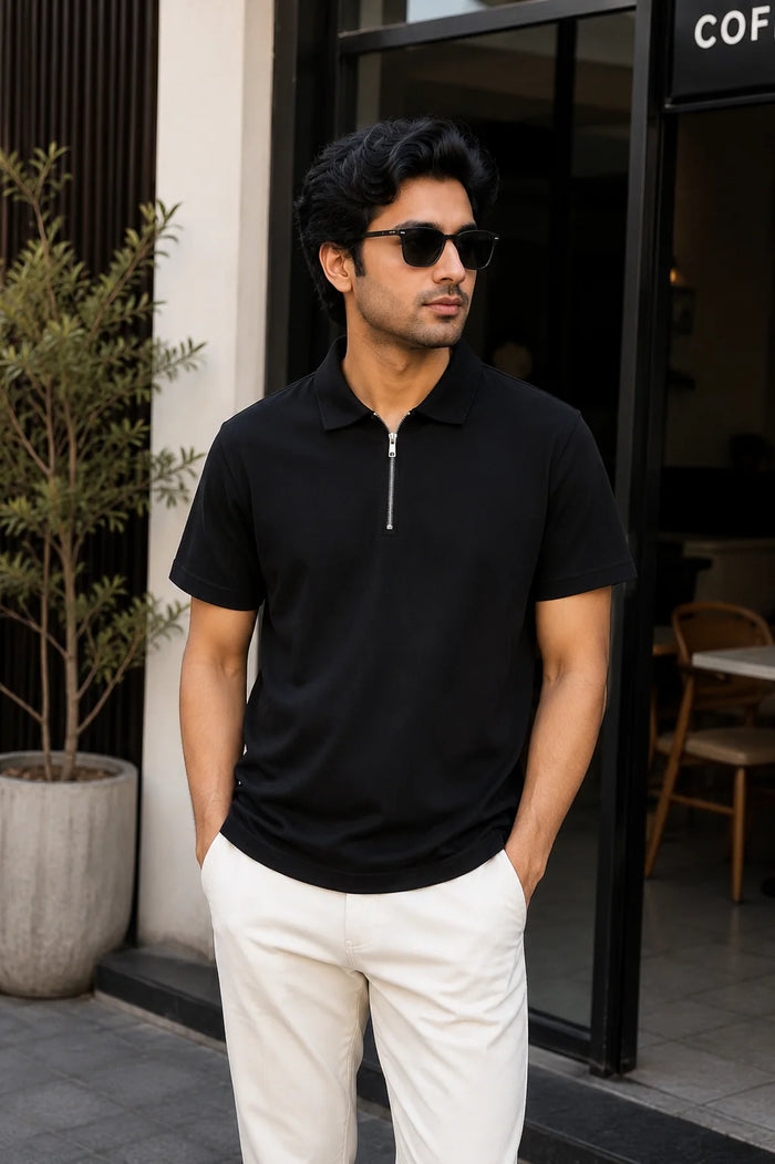Zipper Polo