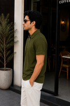 Pack of 2 Unisex Zipper Polo