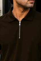 Pack of 2 Unisex Zipper Polo