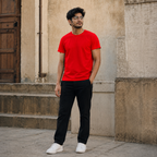 Crewneck Regularfit Tee White