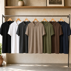 Pack of 2 Unisex Zipper Polo
