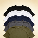 Pack of 5 Plain T Shirts