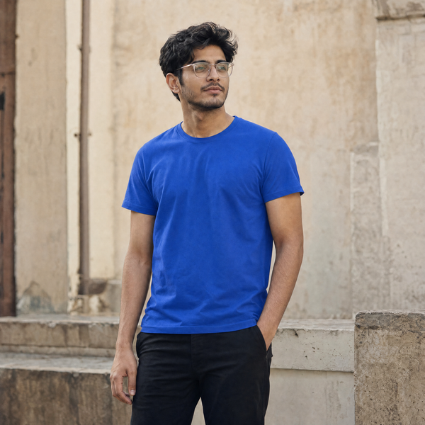 Crewneck Regularfit Tee Royal